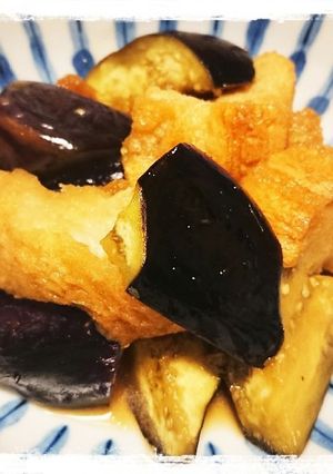なすと仙台麩の煮物-レシピのメイン写真