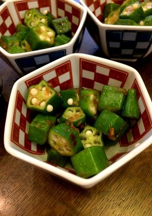 オクラのおかか醤油和え♪簡単-レシピのメイン写真