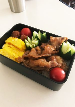 豚バラ弁当-レシピのメイン写真