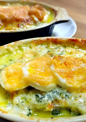 海老とほうれん草の豆腐グラタン-レシピのメイン写真