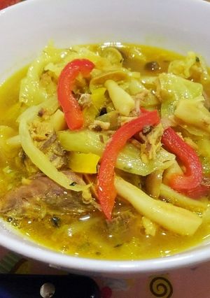 サバ缶と野菜のスープカレー-レシピのメイン写真