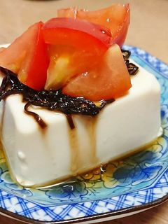 トマトと塩昆布の中華冷奴-レシピのメイン写真