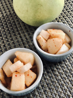 【野菜ソムリエ】京たんご梨の簡単キムチ-レシピのメイン写真