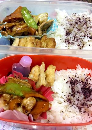 お弁当！2019年8月22日-レシピのメイン写真