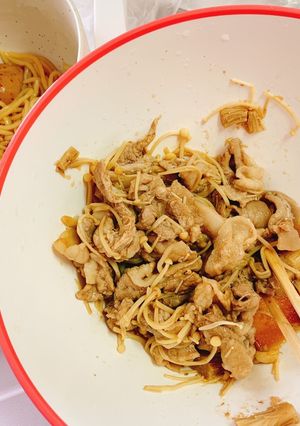 ボリューム満点豚バラえのきポン酢-レシピのメイン写真