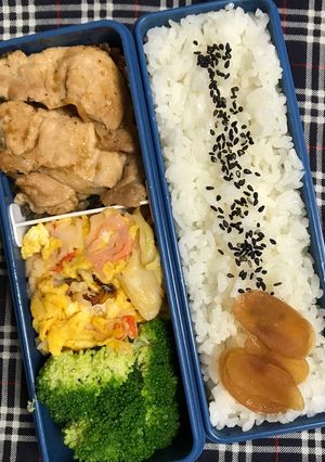 20190822マイ弁当-レシピのメイン写真