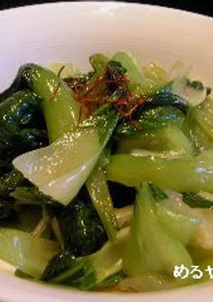 青梗菜の簡単サラダ-レシピのメイン写真