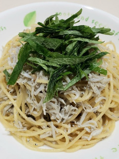 簡単♥しらすと大葉の和風パスタ♪-レシピのメイン写真