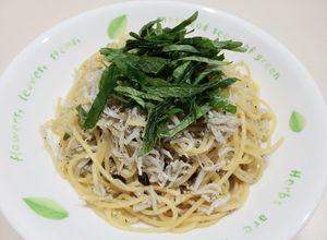 簡単♥しらすと大葉の和風パスタ♪-レシピのメイン写真
