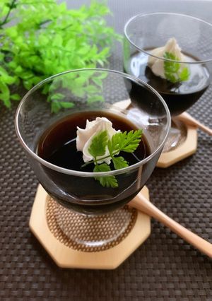 大人のおやつ★甘さ控えめコーヒーゼリー-レシピのメイン写真