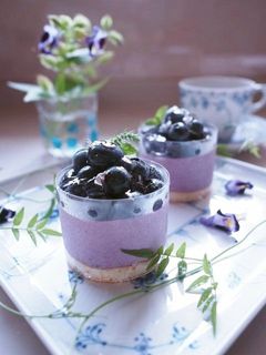 ♪ブルーベリームースケーキ♪-レシピのメイン写真