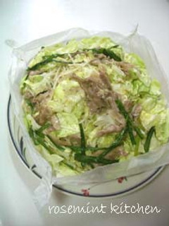 包み焼きでふっくら塩焼きそば-レシピのメイン写真