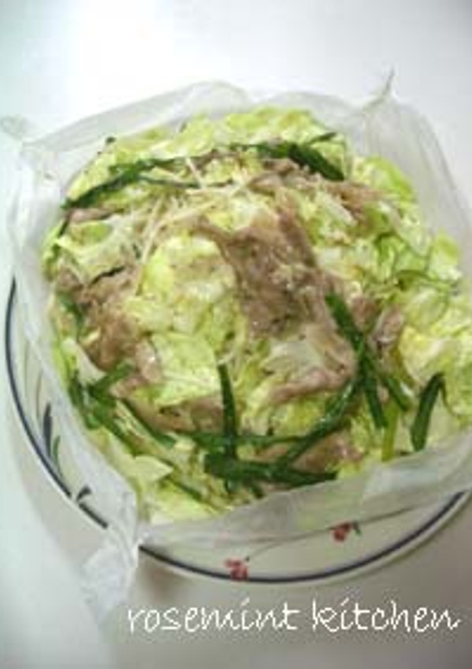 包み焼きでふっくら塩焼きそば-レシピのメイン写真