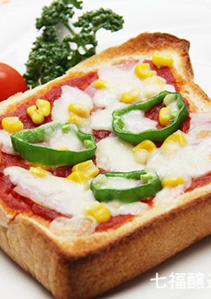 スパイス入りケチャップで作るピザトースト-レシピのメイン写真