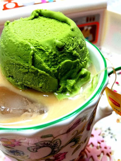 お抹茶アイスミルクティー-レシピのメイン写真