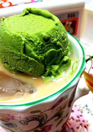 お抹茶アイスミルクティー-レシピのメイン写真