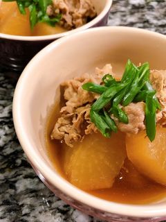 ほっとする和食☆大根と豚肉の煮物-レシピのメイン写真