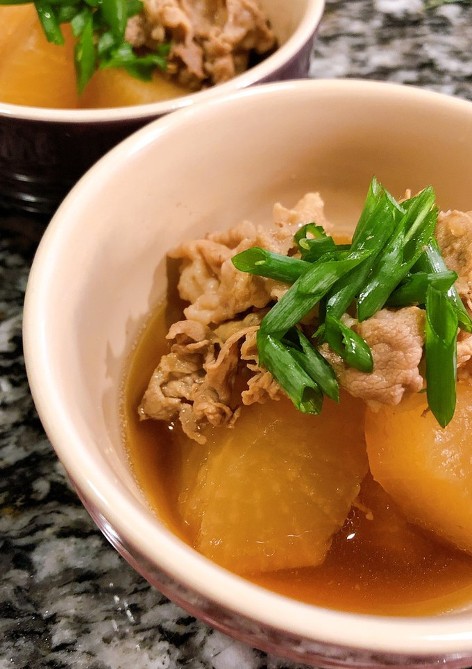 ほっとする和食☆大根と豚肉の煮物-レシピのメイン写真