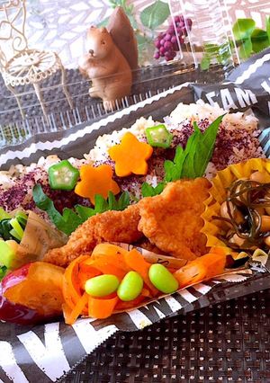 チキン南蛮 玄米メタボ対策弁当 高血圧-レシピのメイン写真