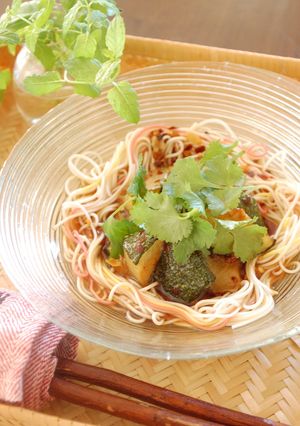 ズッキーニの南蛮冷やしそうめん-レシピのメイン写真
