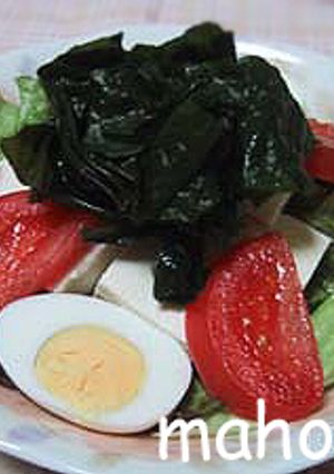 簡単！ヘルシー！ポン酢でღ豆腐サラダღ-レシピのメイン写真