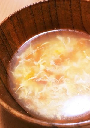 ダシダで卵とトマトのスープ-レシピのメイン写真