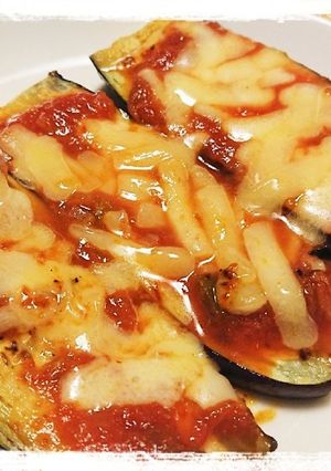 私のおつまみ☆なすのサルサソースチーズ焼-レシピのメイン写真