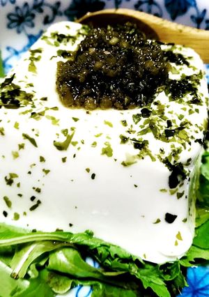 ジェノベーゼ豆腐-レシピのメイン写真