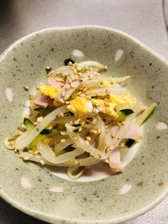 節約★もやしときゅうりで冷し中華風サラダ-レシピのメイン写真
