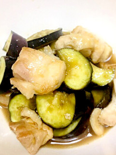 なすと鶏肉の手抜き煮びたし-レシピのメイン写真