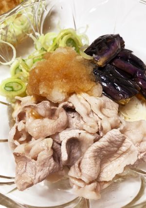 豚肉とおろしのサッパリぶっかけ素麺-レシピのメイン写真