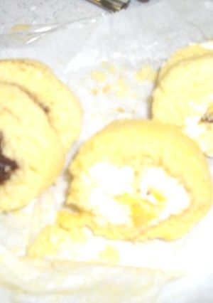 甘さ控えめロールケーキ生地-レシピのメイン写真