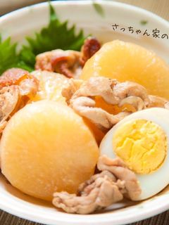 豚肉と大根の煮物-レシピのメイン写真