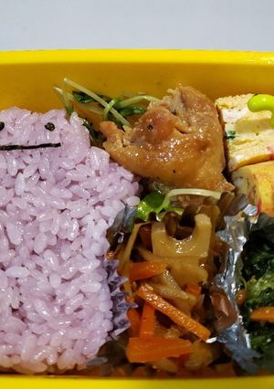 学童☆ポケモン☆キャラ弁☆メタモン☆-レシピのメイン写真