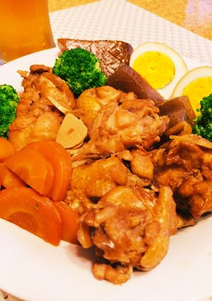 【定番】鶏のさっぱり煮withコンニャク-レシピのメイン写真