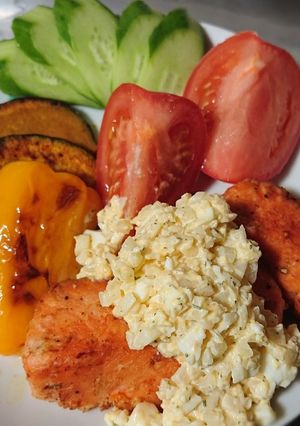 鮭のムニエル食べるタルタルソースがけ-レシピのメイン写真