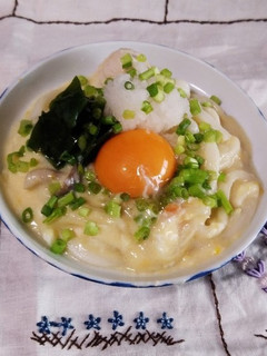 しょうが入り豆乳のあったかうどん-レシピのメイン写真