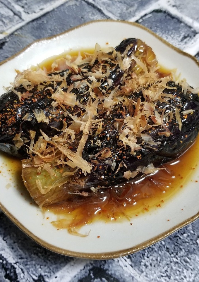 茄子の丸揚げ浸し-レシピのメイン写真