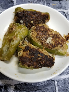 ピーマンの肉詰め-レシピのメイン写真