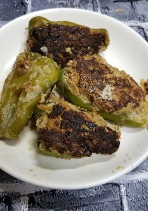 ピーマンの肉詰め-レシピのメイン写真
