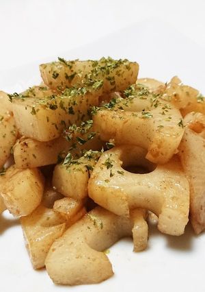 れんこんソテー★ニンニク風味-レシピのメイン写真