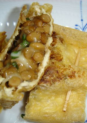 お豆たくさん♪油揚げ~☆-レシピのメイン写真