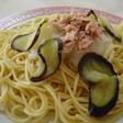 なすとツナの冷製おろしパスタ