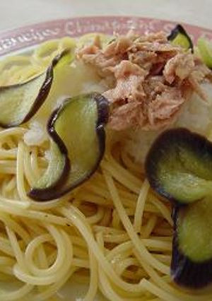 なすとツナの冷製おろしパスタ-レシピのメイン写真