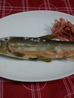 鮎の塩焼き-レシピのメイン写真
