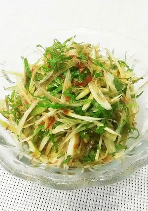 ダシで食べる、夏のさっぱり薬味サラダ。-レシピのメイン写真