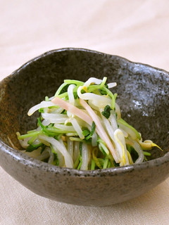豆苗ともやしのレモンサラダ-レシピのメイン写真