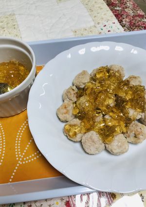 柿酢だし醤油ジュレ-レシピのメイン写真