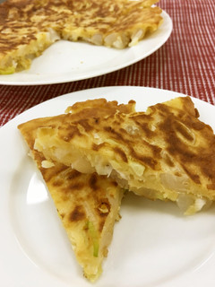 らっきょうのお好み焼き風-レシピのメイン写真