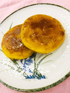 かぼちゃ餅の甘辛焼き-レシピのメイン写真